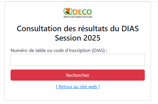 Les résultats du DIAS 2025 sont connus